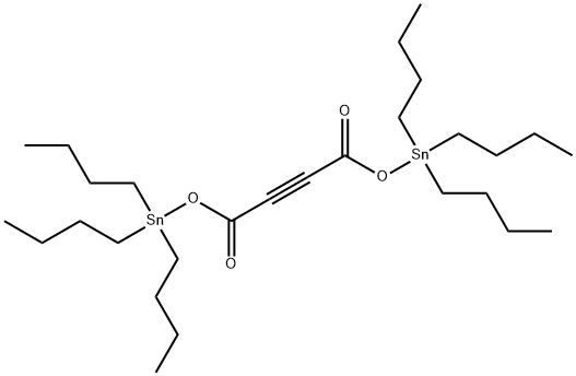 BIS(TRI-N-BUTYLTIN)ACETYLENEDICARBOXYLATE 结构式