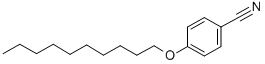 4-(デシルオキシ)ベンゾニトリル 化学構造式