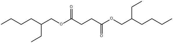 琥珀酸二乙基己酯,2915-57-3,结构式