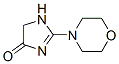 4H-Imidazol-4-one,  1,5-dihydro-2-(4-morpholinyl)-  (9CI) Structure