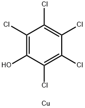 Copper(II)bis(pentachlorophenolate) Structure