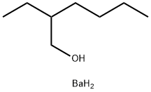 BARIUM 2-ETHYLHEXOXIDE Struktur