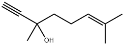 3,7-二甲基-6-辛烯-1-炔基-3-醇 结构式