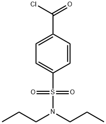 4-[(DIPROPYLAMINO)SULFONYL]BENZENE-1-CARBONYL CHLORIDE Struktur