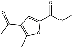 4-アセチル-5-メチル-2-フロ酸メチル 化学構造式