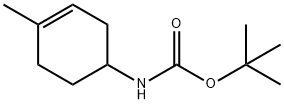 Carbamic acid, (4-methyl-3-cyclohexen-1-yl)-, 1,1-dimethylethyl ester (9CI) Structure