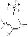 2-CHLORO-1,3-DIMETHYLAMINO TRIMETHINIUM HEXAFLUOROPHOSPHATE Structure