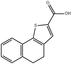 4,5-ジヒドロナフト[1,2-B]チオフェン-2-カルボン酸 化学構造式