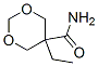 m-Dioxane-5-carboxamide, 5-ethyl- (8CI) Structure