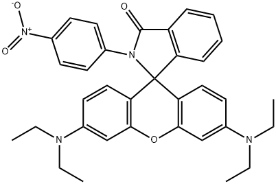 3',6'-BIS(DIETHYLAMINO)-2-(4-NITROPHENYL)SPIRO[ISOINDOLE-1,9'-XANTHENE]-3-ONE