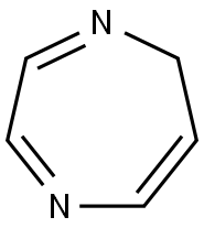 5H-1,4-Diazepine Struktur