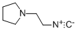 1-(2-ISOCYANOETHYL)-PYRROLIDINE Struktur