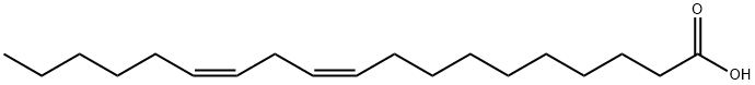 DELTA 10 CIS-13 NONADECADIENOIC ACID, 29204-20-4, 结构式