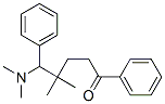 5-(Dimethylamino)-4,4-dimethyl-1,5-diphenyl-1-pentanone Struktur