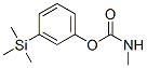 Methylcarbamic acid 3-(trimethylsilyl)phenyl ester Struktur