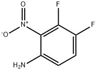 3,4-DIFLUORO-2-NITROANILINE 化学構造式