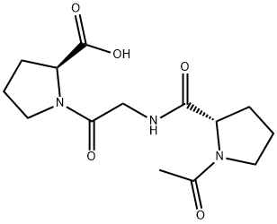 AC-PRO-GLY-PRO-OH, 292171-04-1, 结构式