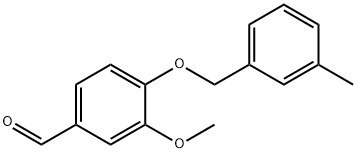 3-METHOXY-4-[(3-METHYLBENZYL)OXY]BENZALDEHYDE