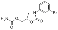 3-(m-Bromophenyl)-2-oxo-5-oxazolidinylmethyl=carbamate|