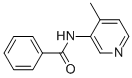 N-(4-METHYL-PYRIDIN-3-YL)-BENZAMIDE Struktur