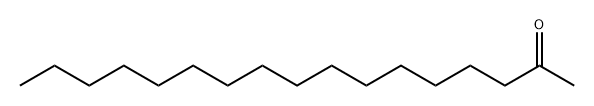 ヘプタデカン-2-オン 化学構造式