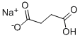 SUCCINIC ACID MONOSODIUM SALT Structure