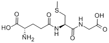 γGlu-3-(メチルチオ)-Ala-Gly-OH 化学構造式