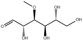 Mannose, 3-O-methyl- Struktur