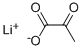 丙酮酸锂,2922-61-4,结构式