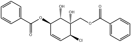 (1S,6α)-1-(Benzoyloxy)methyl-6-chloro-4-cyclohexene-1β,2β,3α-triol 3-benzoate Structure