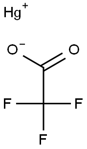 mercury(1+) trifluoroacetate 结构式