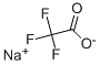 Sodium trifluoroacetate Struktur