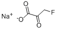 2-オキソ-3-フルオロプロピオン酸ナトリウム 化学構造式