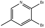 2 , 3-二溴-5-甲基吡, 29232-39-1, 结构式
