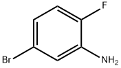 5-溴-2-氟苯胺,2924-09-6,结构式