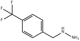(4-TRIFLUOROMETHYL-BENZYL)-HYDRAZINE 化学構造式