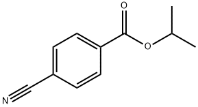 Benzoic acid, 4-cyano-, 1-Methylethyl ester Structure