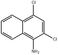 2,4-ジクロロ-1-ナフチルアミン 化学構造式
