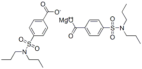 MAGNESIUM,4-(DIPROPYLSULFAMOYL)BENZOATE, 29243-46-7, 结构式