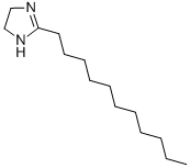 2-ウンデシルイミダゾリン 化学構造式