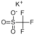 Potassium trifluoromethanesulfonate Structure