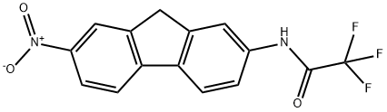 2-TRIFLUOROACETAMIDO-7-NITROFLUORENE Struktur