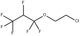 1-(2-CHLOROETHOXY)-1,1,2,3,3,3-HEXAFLUOROPROPANE Struktur