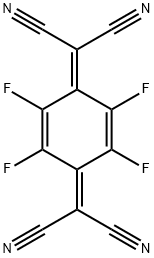 2,3,5,6-Tetrafluoro-7,7,8,8-tetracyanoquinodimethane Struktur