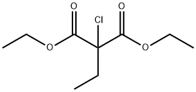 クロロエチルプロパン二酸ジエチル 化学構造式