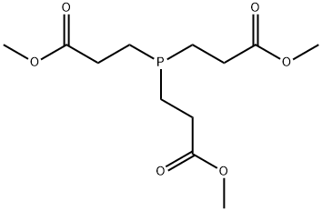 3-[BIS-(2-METHOXYCARBONYL-ETHYL)-PHOSPHANYL]-PROPIONIC ACID METHYL ESTER 化学構造式