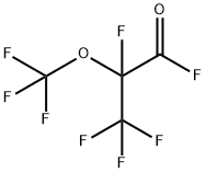 2,3,3,3-tetrafluoro-2-(trifluoromethoxy)propionyl fluoride Structure