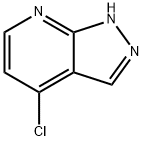 4-クロロ-1H-ピラゾロ[3,4-B]ピリジン 化学構造式