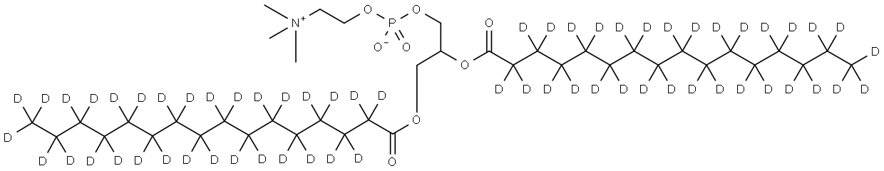 氘代1,2-双棕榈酰基-3-磷脂酰胆碱甘油酯