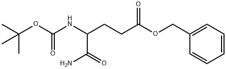 S)- N-(苄氧羰基)酰胺谷氨酸Γ-苄酯, 292870-04-3, 结构式